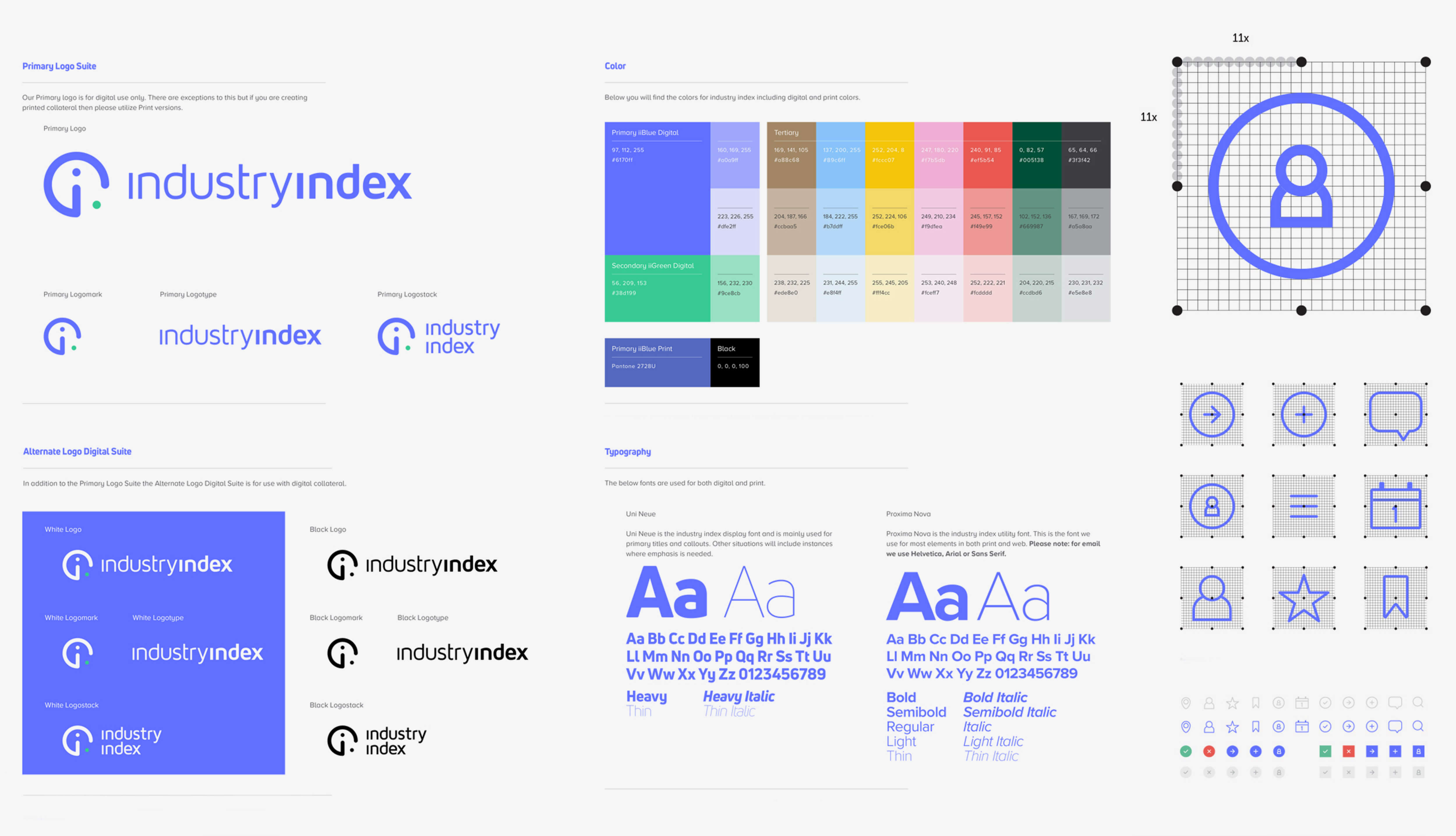 Industry Index Visual Identity