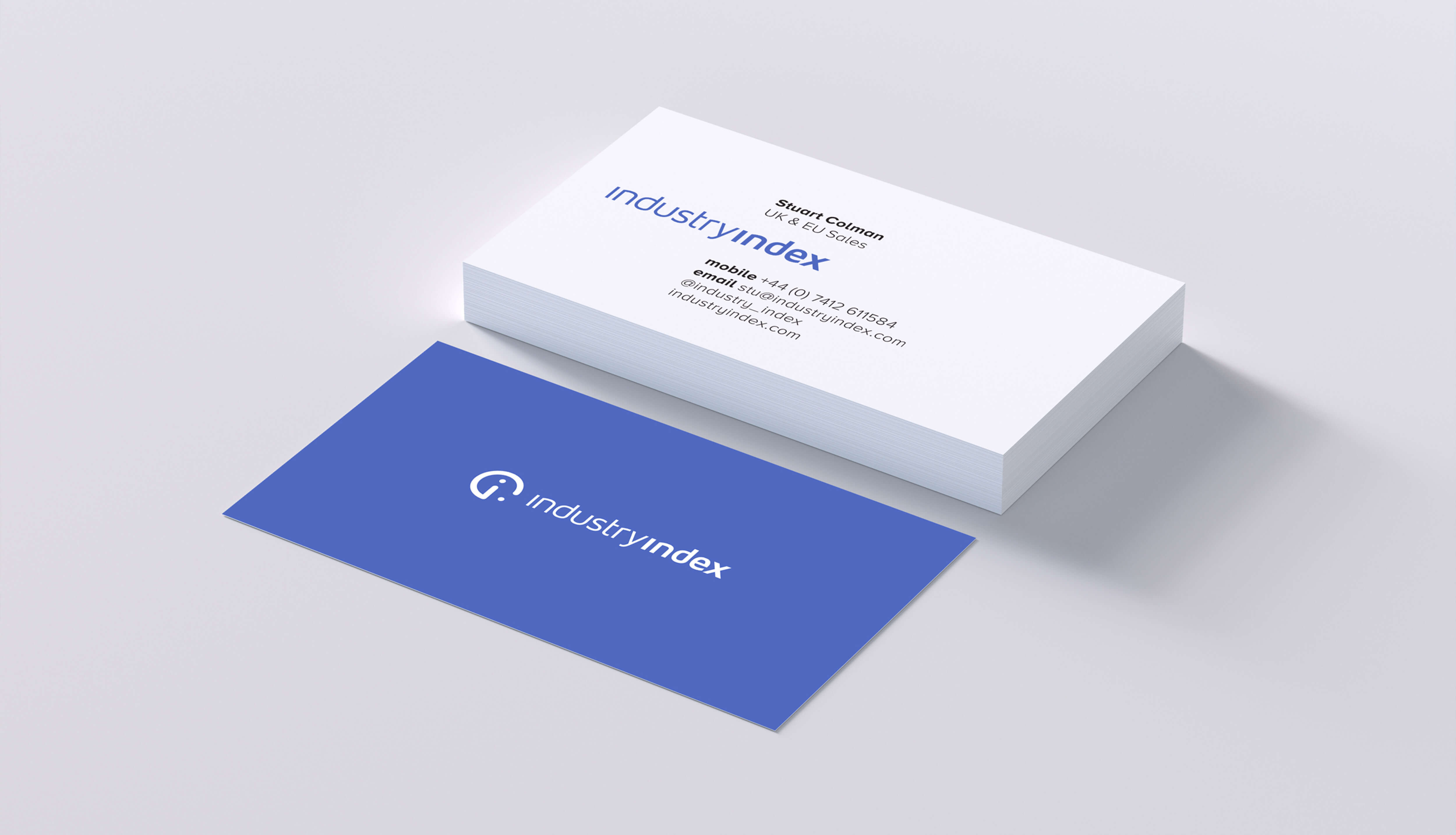 Industry Index Business Cards