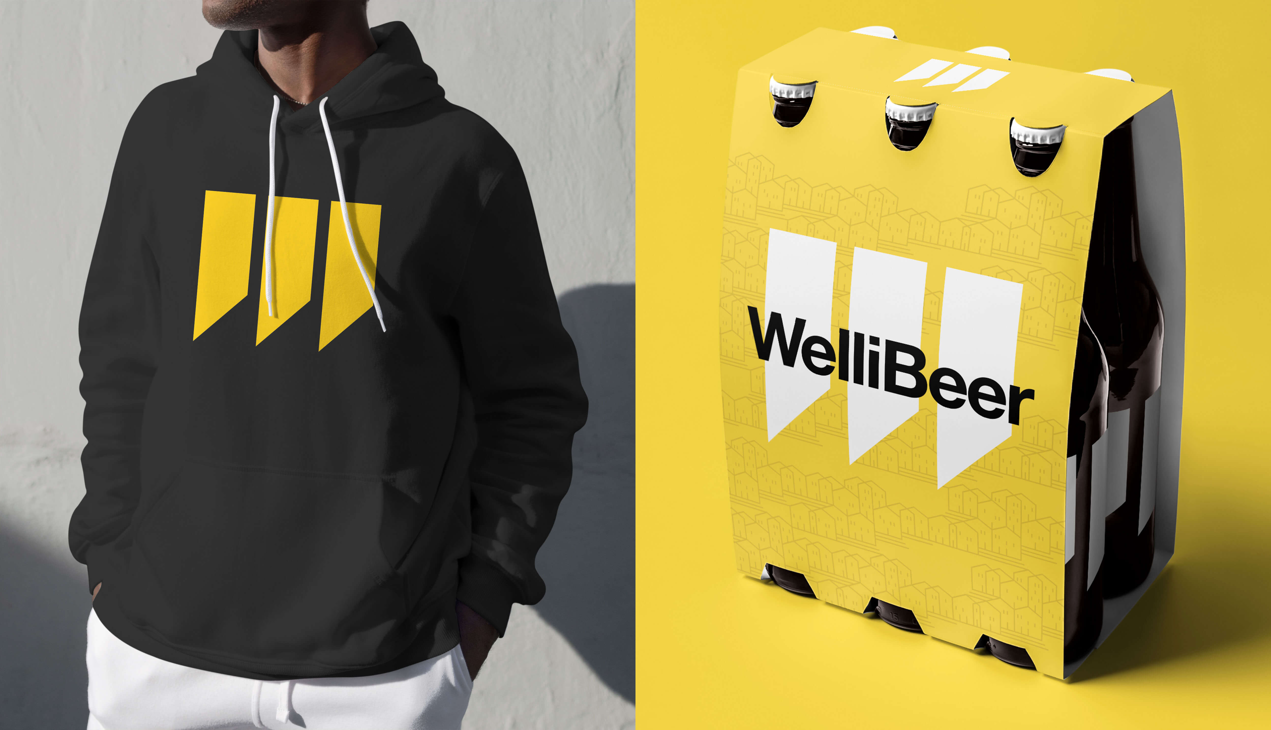 WelliBuild Hoodie and Beer
